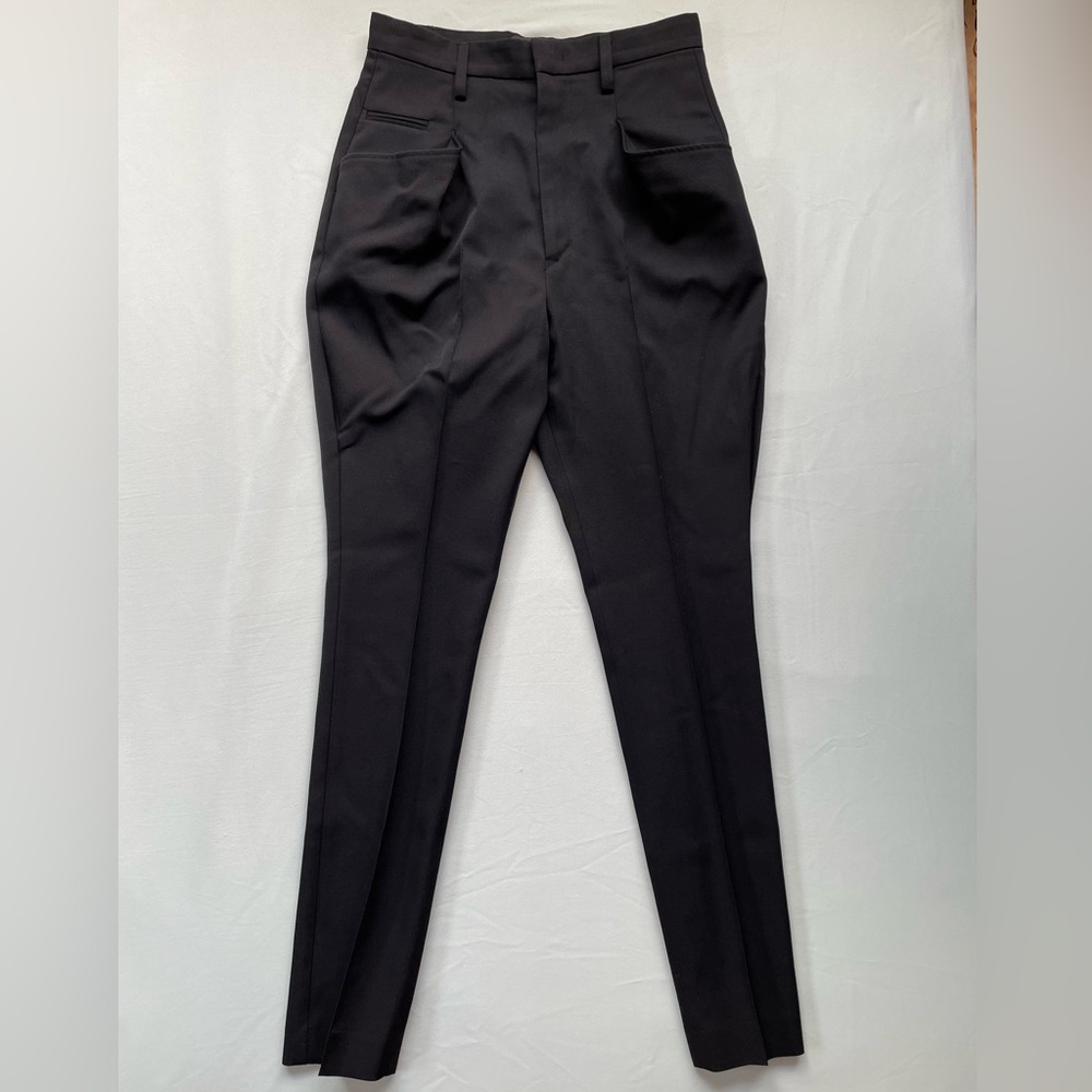 Isabel Marant Black Tailored Skinny Leg Trousers Size 34 / US Size 2